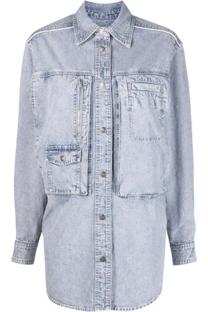 Isabel Marant Surchemise Pearl en chambray