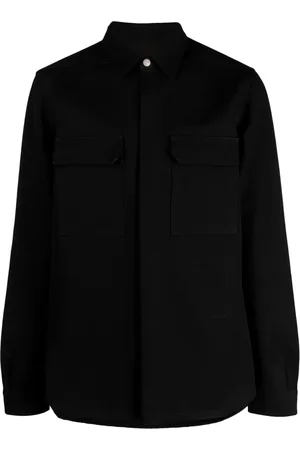 Rick Owens Chemise en coton à manches longues