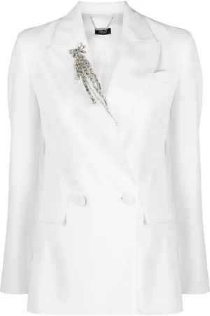 Liu Jo Blazer croisé à détail de broche