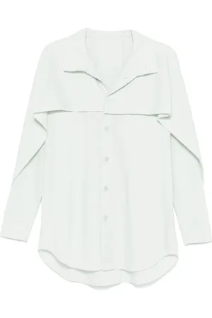 Issey Miyake Chemise à empiècement superposé