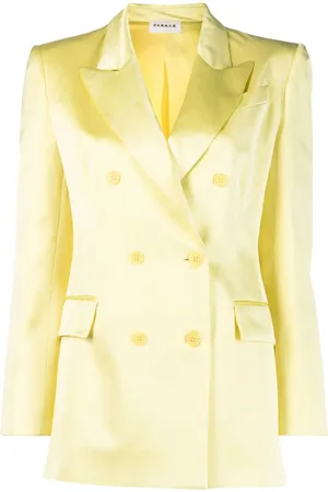 P.A.R.O.S.H. Blazer satiné à boutonnière croisée