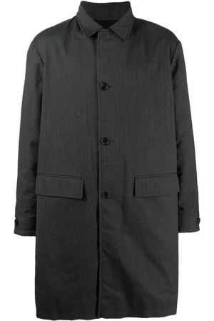 Prada Manteau mi-long à design réversible (années 1990)