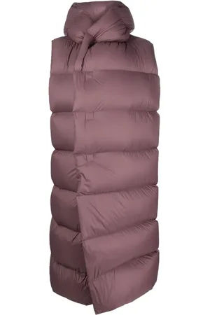Rick Owens Gilet matelassé à capuche
