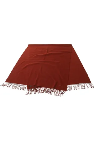Hermès écharpe à logo brodé (années 2000)