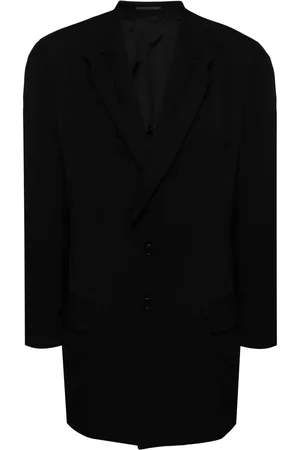 YOHJI YAMAMOTO Veste en laine à simple boutonnage