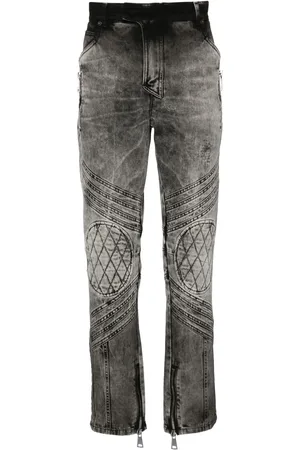 Balmain Jean slim à taille mi-haute
