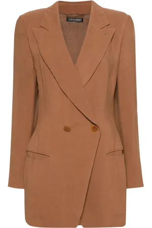 Giorgio Armani Blazer à boutonnière croisée