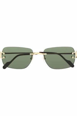 Cartier Lunettes de soleil à monture rectangulaire