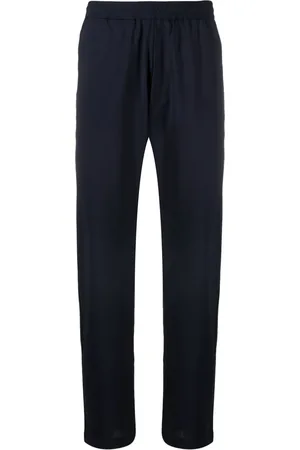 BARENA Pantalon en laine vierge à coupe droite
