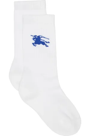 Burberry Chaussettes à logo imprimé