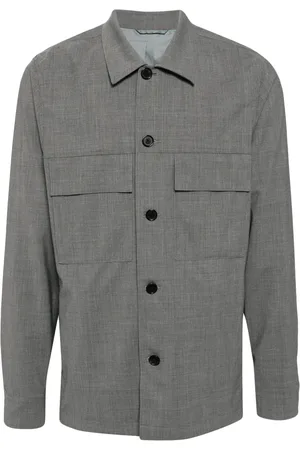 Paul Smith Chemise en laine à manches longues