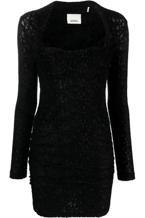 Isabel Marant Robe courte Dilia à manches longues