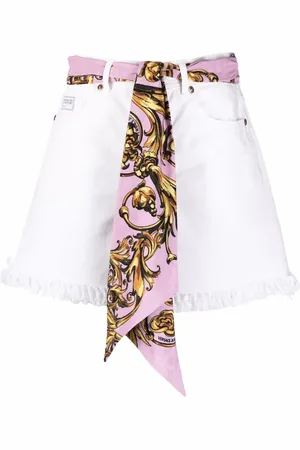 VERSACE Short à ceinture nouée