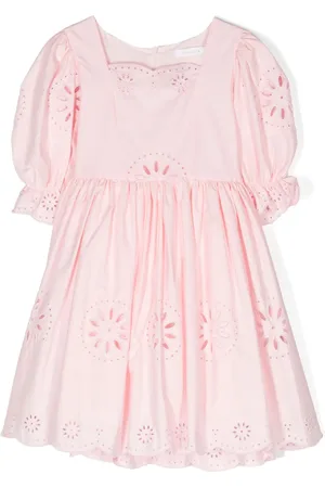 PATACHOU Robe en coton à broderie anglaise