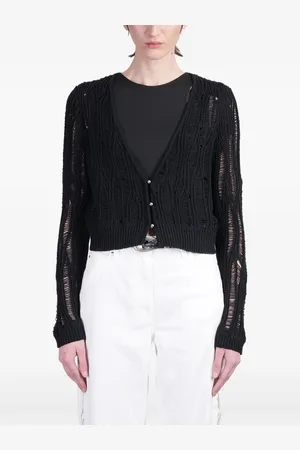IRO Cardigan en maille ajouré