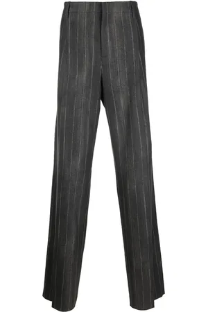 VERSACE Pantalon de costume à rayures