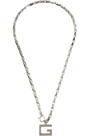 Gucci Collier à pendentif logo (années 1990-2000)