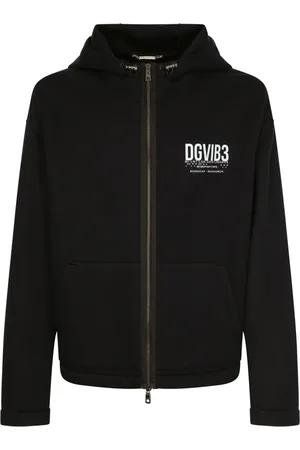 Dolce & Gabbana Veste imprimée à capuche