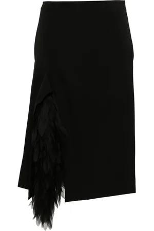 Stella McCartney Jupe mi-longue à détail appliqué