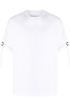 Neil Barrett T-shirt en coton à détails de boucles