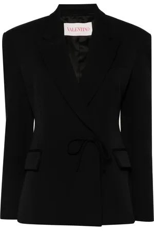 VALENTINO GARAVANI Blazer à détail de nœud