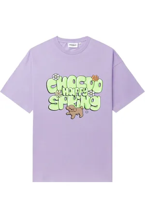 Chocoolate T-shirt à imprimé graphique en coton stretch