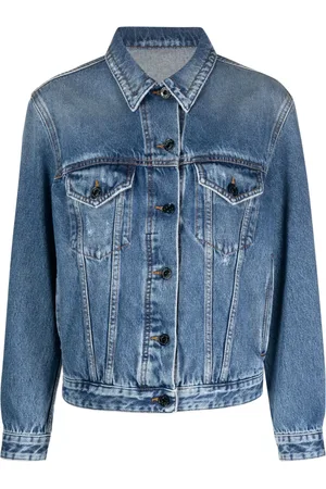 Jacob Cohen Veste en jean à effet usé