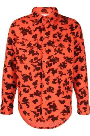 ERL Chemise Pilled Work à imprimé camouflage