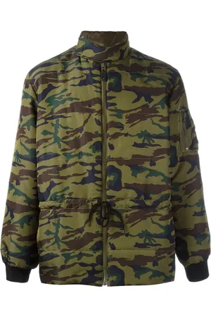 Jean Paul Gaultier Doudoune à motif camouflage