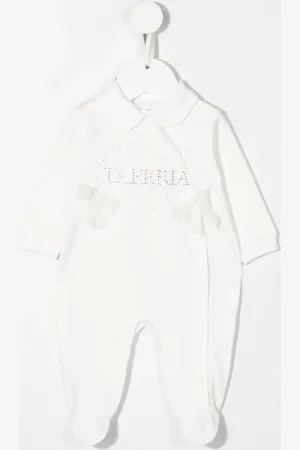 La Perla Trousseau de naissance à logo strassé