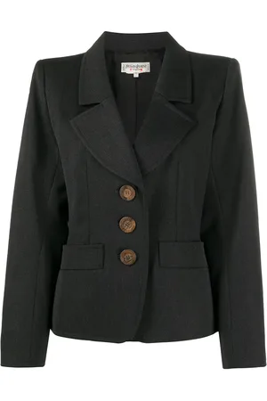 Saint Laurent Veste à simple boutonnage