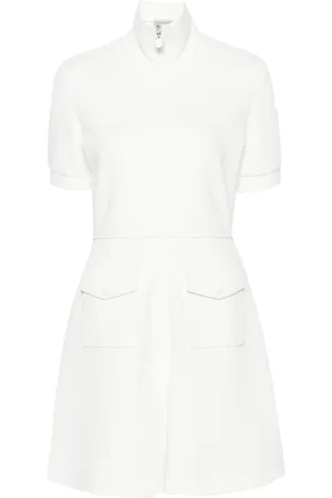 Moncler Robe courte à patch logo
