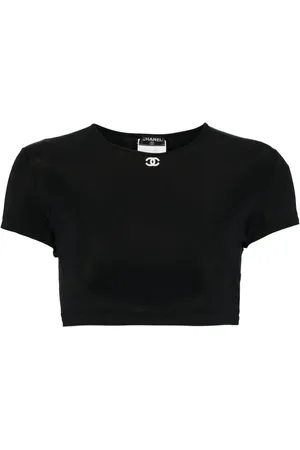 CHANEL T-shirt à logo CC (1995)