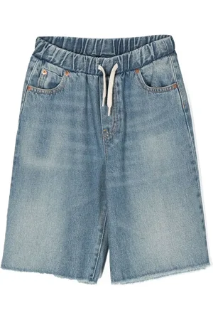 Maison Margiela Short en jean à lien de resserrage