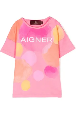 Aigner T-shirt en coton à logo imprimé