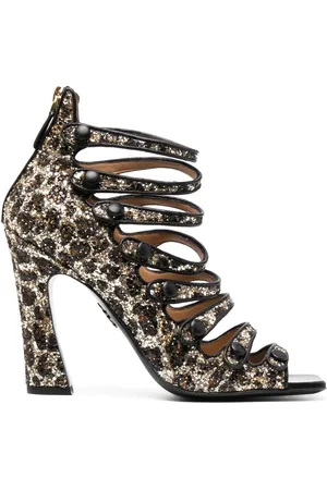 Dsquared2 Sandales à imprimé léopard