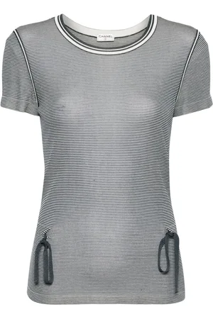 CHANEL T-shirt à rayures (années 2000)
