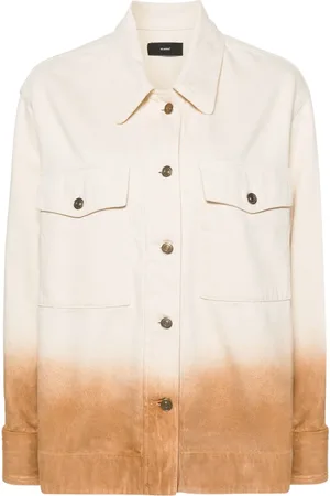 Alanui Chemise en jean Bright Hues