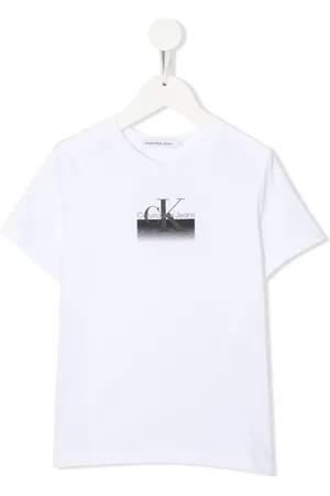 Calvin Klein T-shirt en coton à logo imprimé