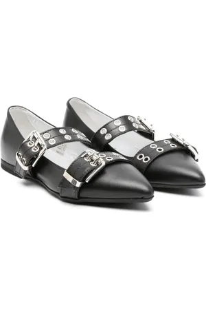 MONNALISA Ballerines en cuir à boucle