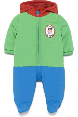 Bobo Choses Combinaison de ski à design colour block