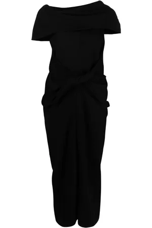 AMBUSH Robe mi-longue asymétrique