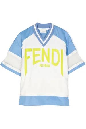 Fendi T-shirt à logo imprimé