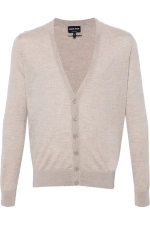 Giorgio Armani Cardigan en laine à col v