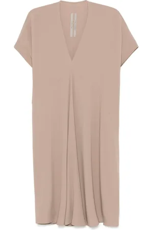 Rick Owens Robe mi-longue Tommykite à col v