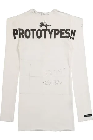 PROTOTYPES Robe courte Factory Cut Off