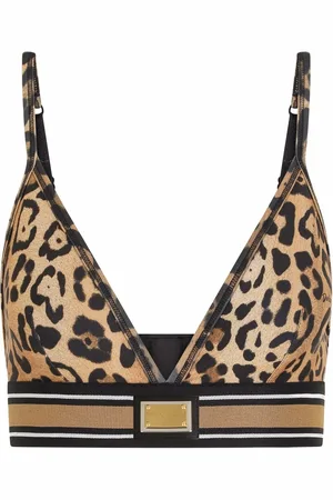 Dolce & Gabbana Brassière à imprimé léopard