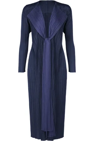 PLEATS PLEASE ISSEY MIYAKE Manteau Merry Bicolor