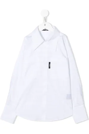Balmain Chemise à patch logo