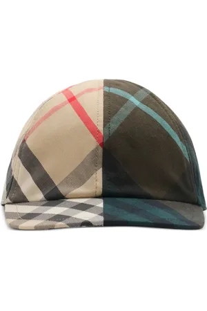 Burberry Casquette à carreaux